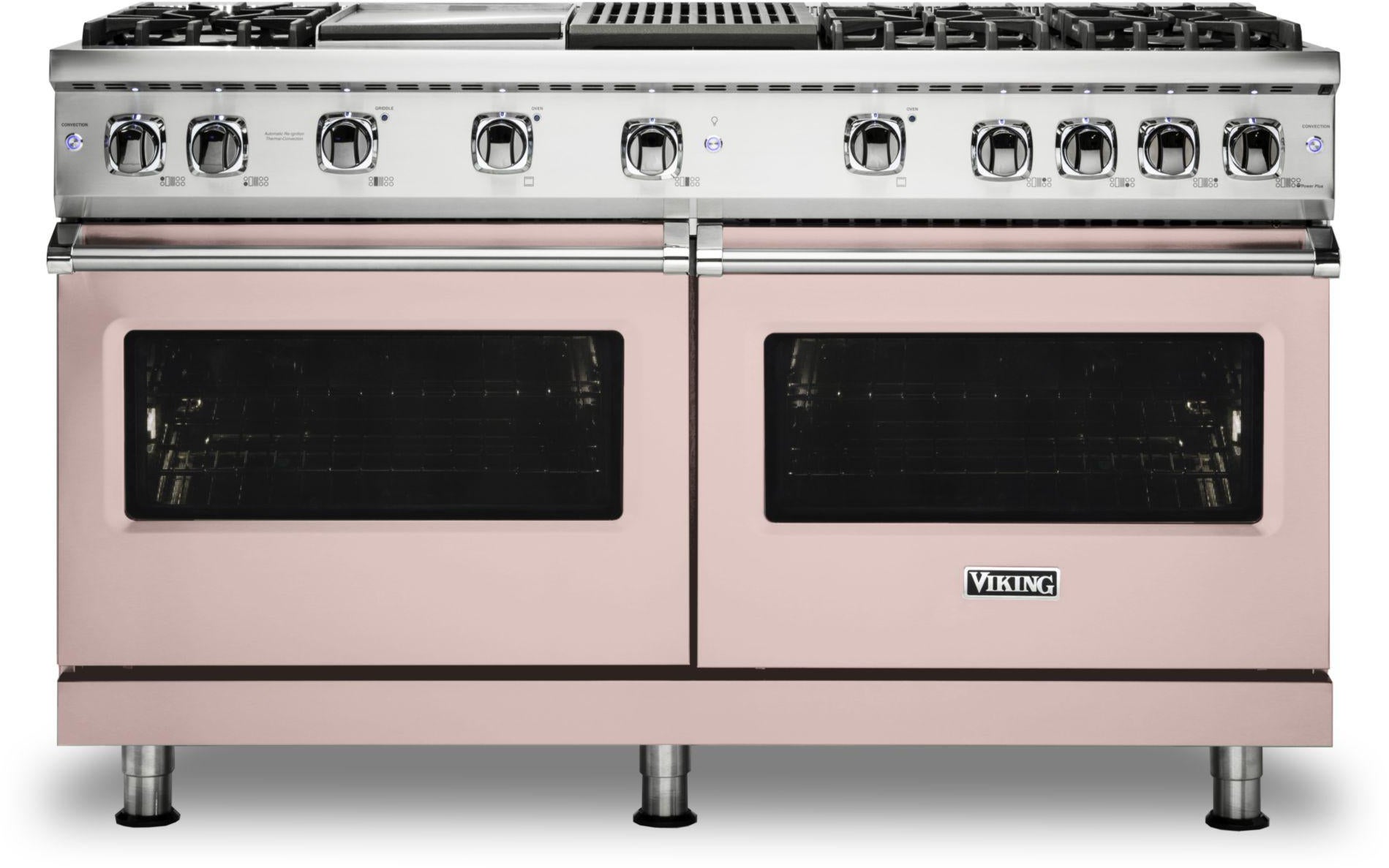 Viking VGR5606GQBH 60 Inch Freestanding Gas Range with 6 Sealed Burne...