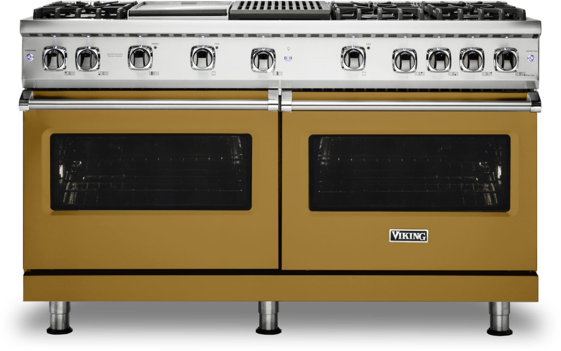 Viking VGR5606GQGH 60 Inch Freestanding Gas Range with 6 Sealed Burne...