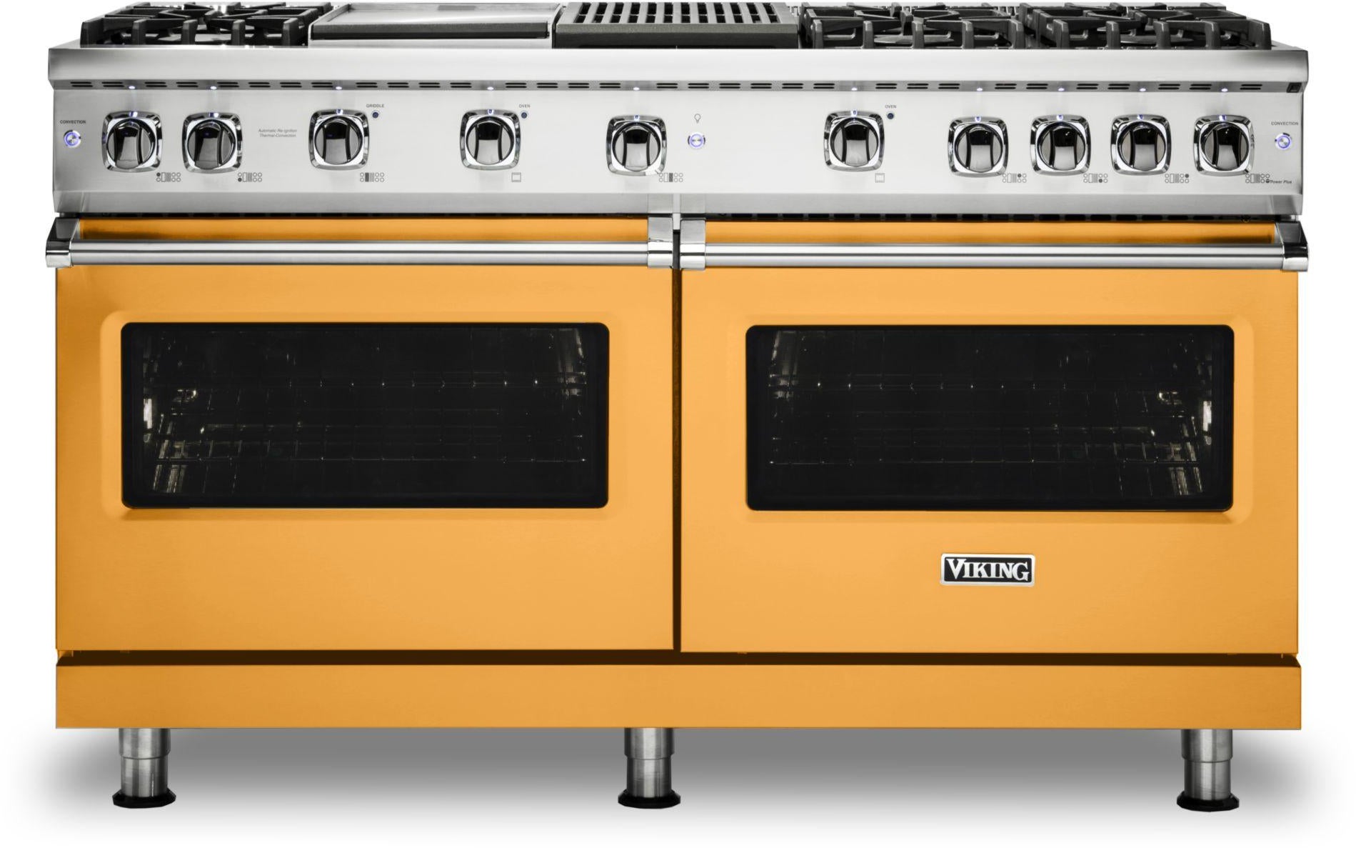 Viking VGR5606GQDA 60 Inch Freestanding Gas Range with 6 Sealed Burne...