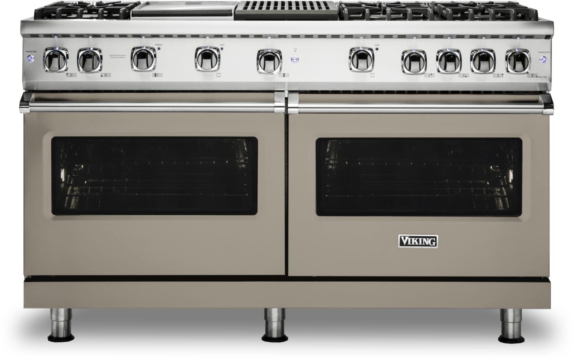 Viking VGR5606GQNALP 60 Inch Freestanding Gas Range with 6 Sealed Burne...