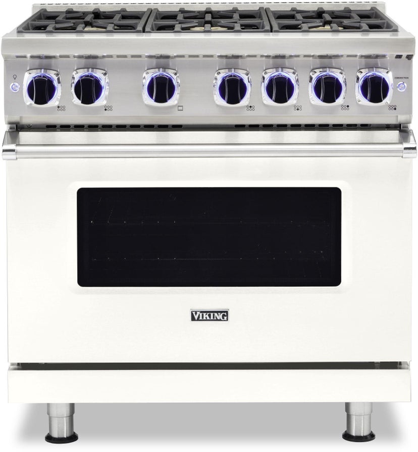 Viking VGR73626BPW 36 Inch Freestanding