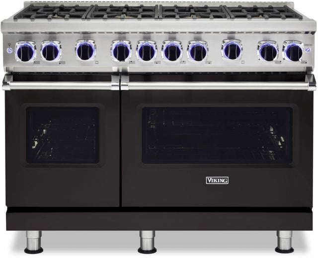 Viking VGR74828BON 48 Inch Freestanding Gas Range with 8 Sealed Burne...