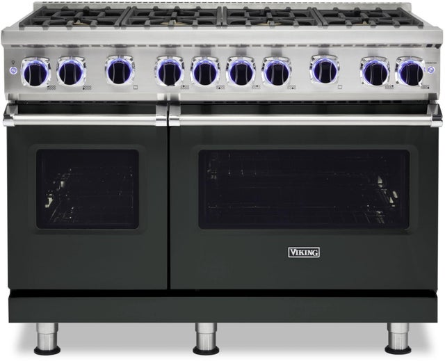 Viking VGR74828BANLP 48 Inch Freestanding Gas Range with 8 Sealed Burne...