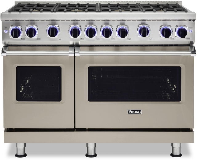 Viking VGR74828BNALP 48 Inch Freestanding Gas Range with 8 Sealed Burne...