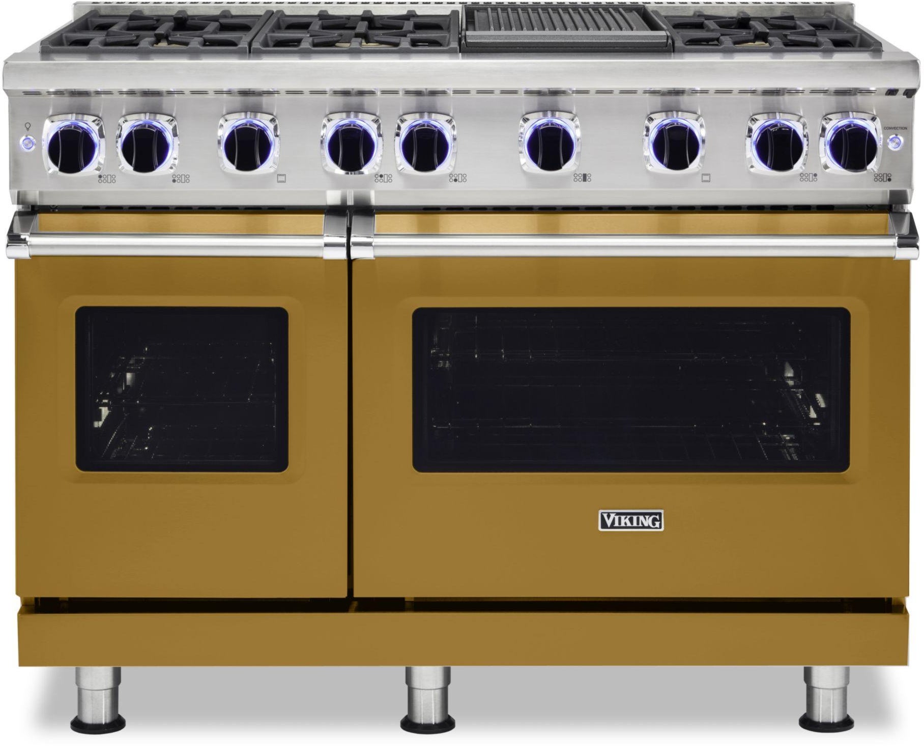 Viking VGR74826GGH 48 Inch Freestanding Gas Range with 6 Sealed Burne...