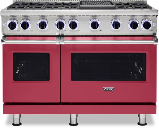 Viking VGR74826GVA 48 Inch Freestanding Gas Range with 6 Sealed Burne...