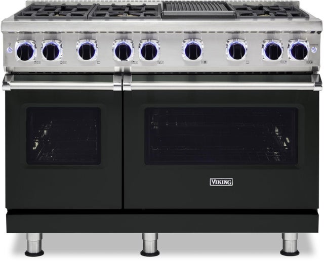 Viking VGR74826GANLP 48 Inch Freestanding Gas Range with 6 Sealed Burne...