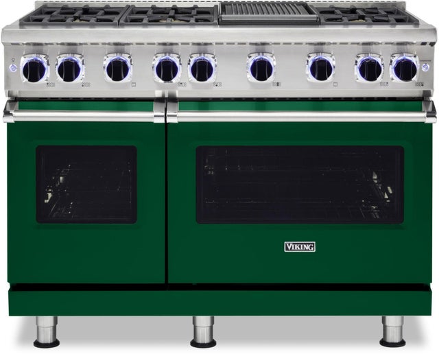 Viking VGR74826GIVLP 48 Inch Freestanding Gas Range with 6 Sealed Burne...