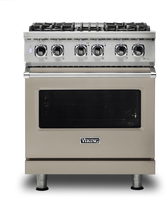 Viking VDR5304BNA 30 Inch Freestanding Dual Fuel Range with 4 Sealed...