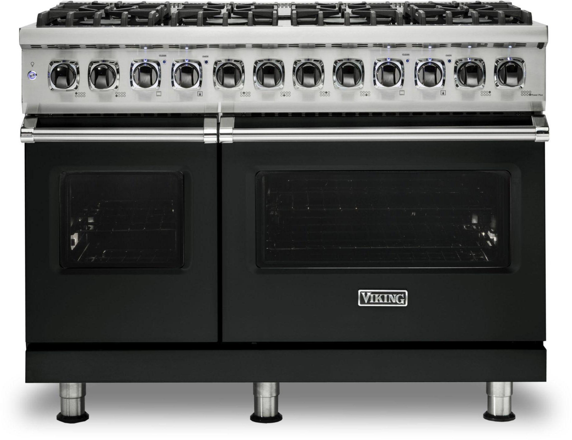 Viking VDR5488BAN 48 Inch Freestanding Dual Fuel Range with 8 Sealed...