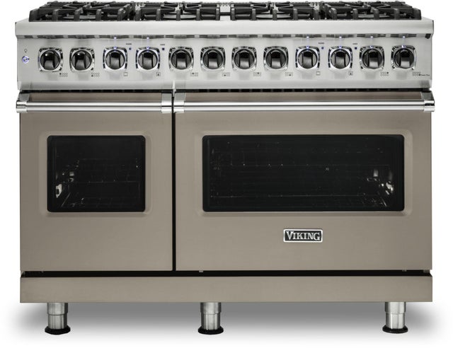 Viking VDR5488BNA 48 Inch Freestanding Dual Fuel Range with 8 Sealed...