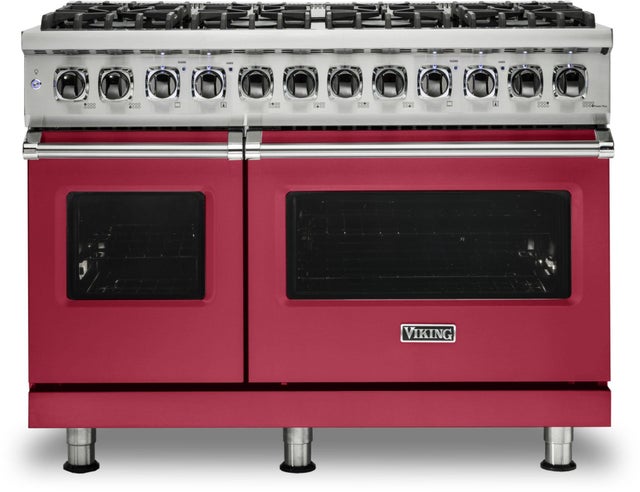 Viking VDR5488BVA 48 Inch Freestanding Dual Fuel Range with 8 Sealed...