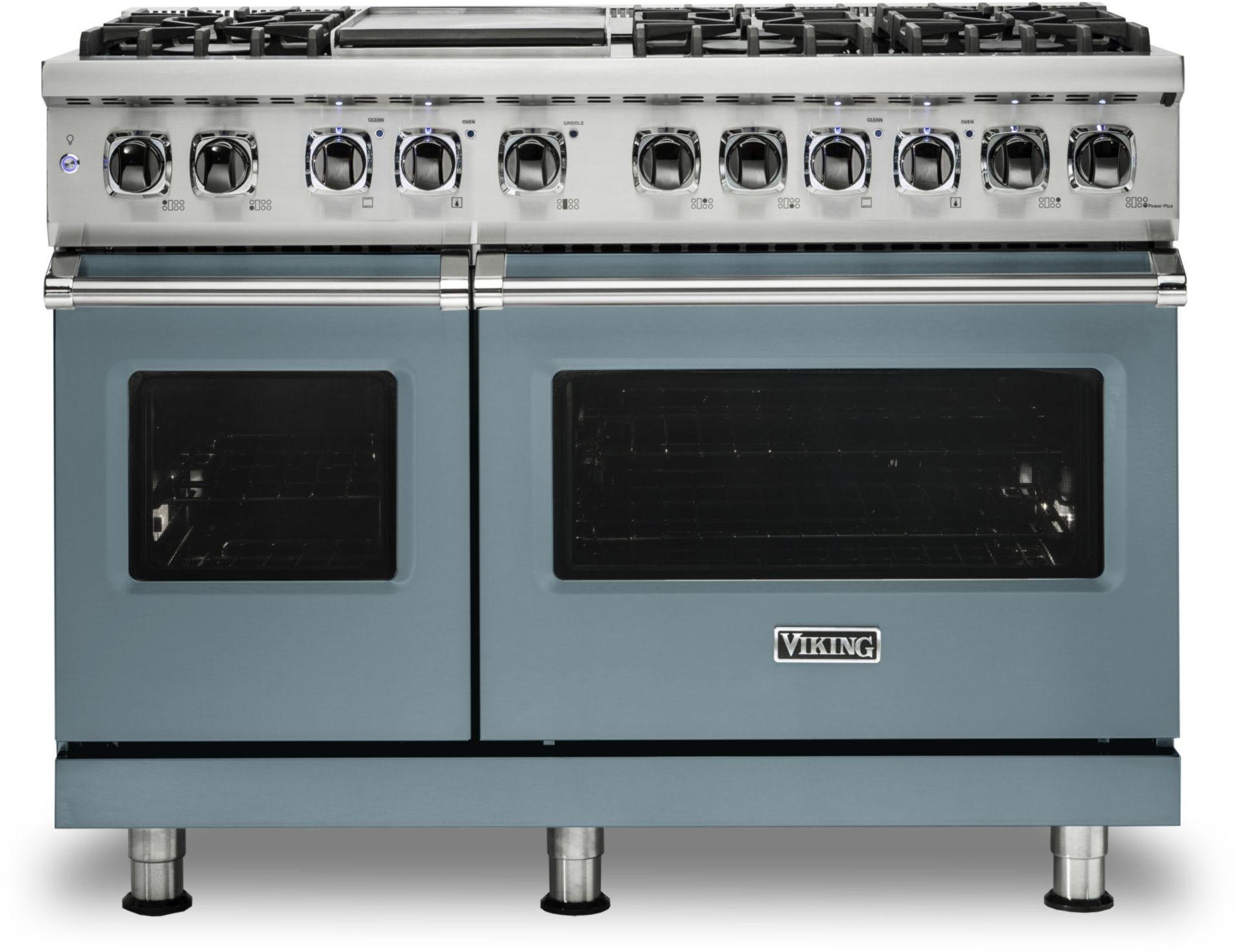 Viking VDR5486GNS 48 Inch Freestanding Dual Fuel Range with 6 Sealed...