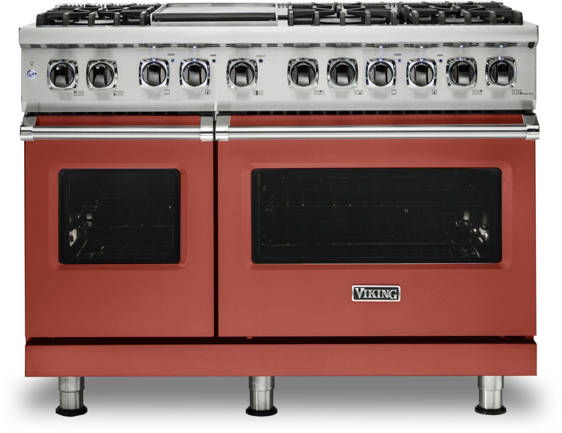 Viking VDR5486GSC 48 Inch Freestanding Dual Fuel Range with 6 Sealed...