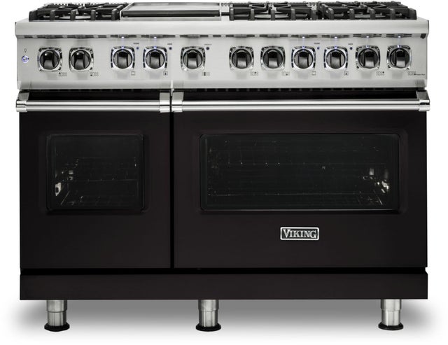 Viking VDR5486GON 48 Inch Freestanding Dual Fuel Range with 6 Sealed...