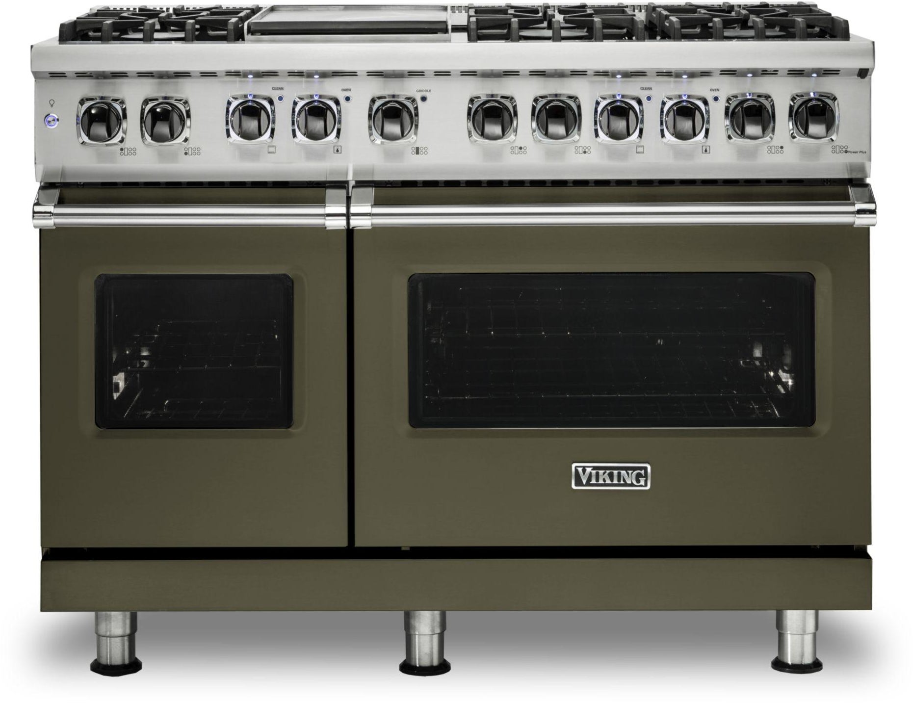 Viking VDR5486GMALP 48 Inch Freestanding Dual Fuel Range with 6 Sealed...