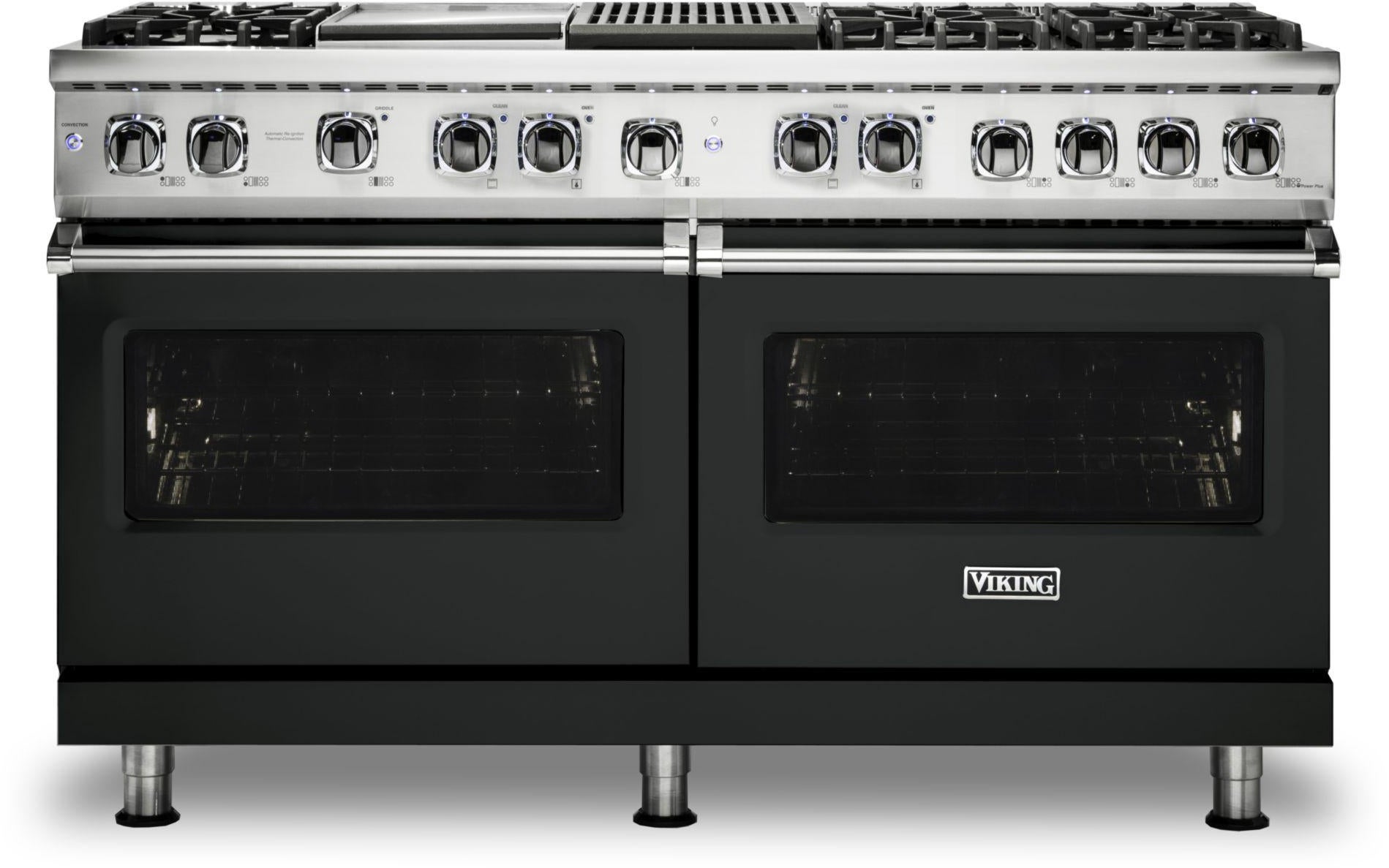 Viking VDR5606GQAN 60 Inch Freestanding Professional Dual Fuel Range ...