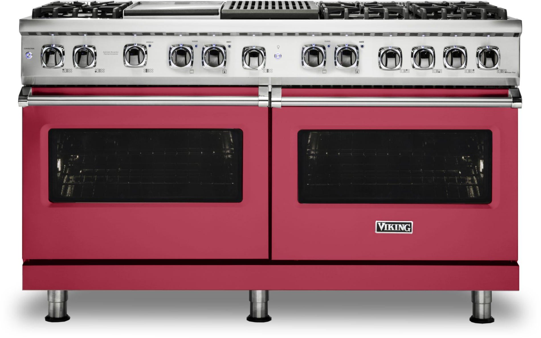 Viking VDR5606GQVA 60 Inch Freestanding Professional Dual Fuel Range ...