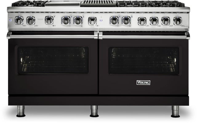 Viking VDR5606GQON 60 Inch Freestanding Professional Dual Fuel Range ...