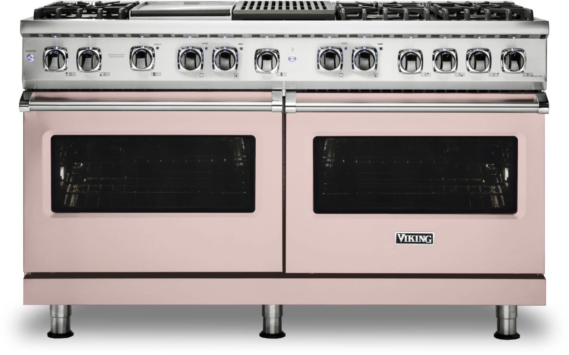 Viking VDR5606GQBHLP 60 Inch Freestanding Professional Dual Fuel Range ...