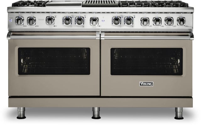 Viking VDR5606GQNALP 60 Inch Freestanding Professional Dual Fuel Range ...