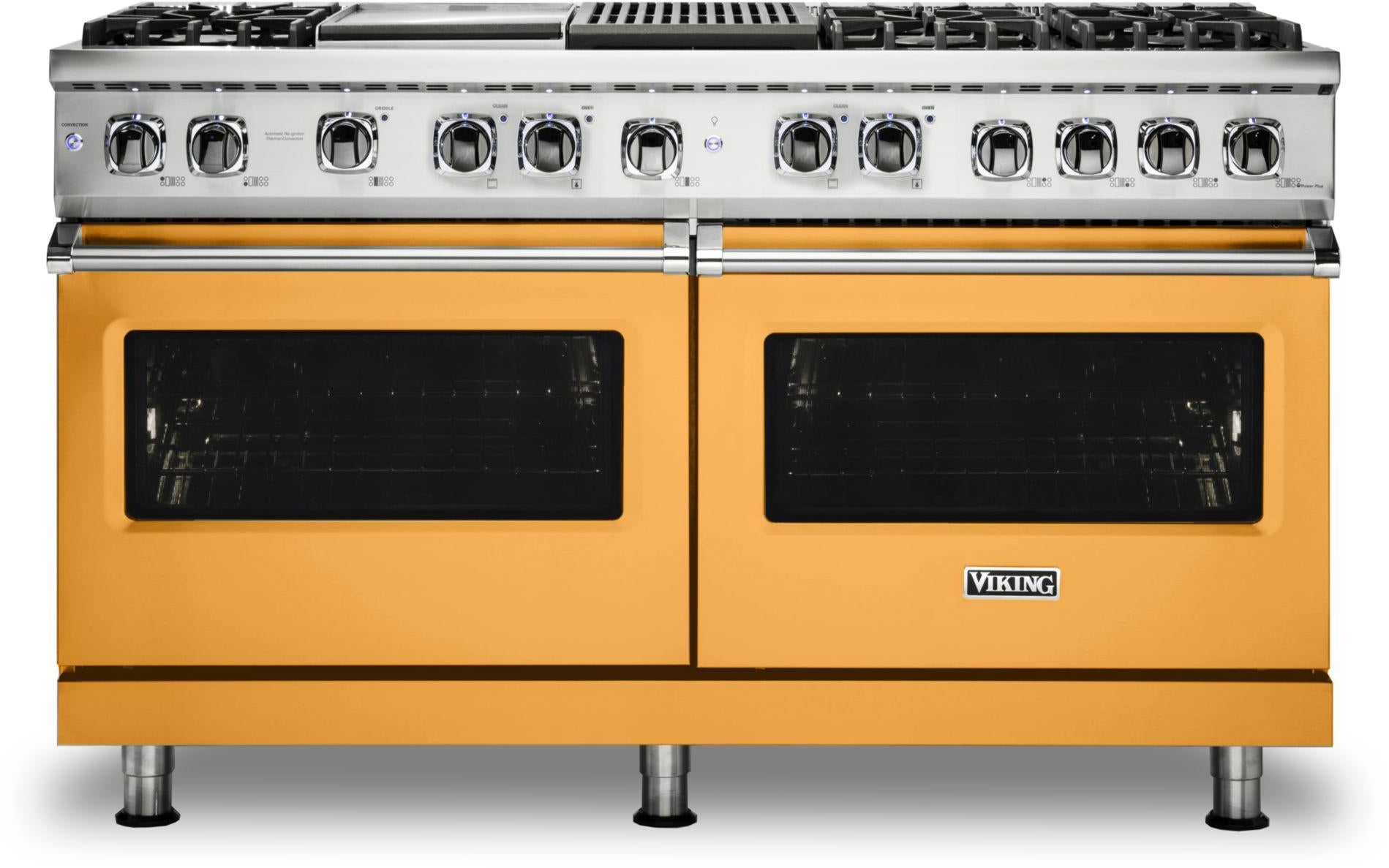 Viking VDR5606GQDALP 60 Inch Freestanding Professional Dual Fuel Range ...