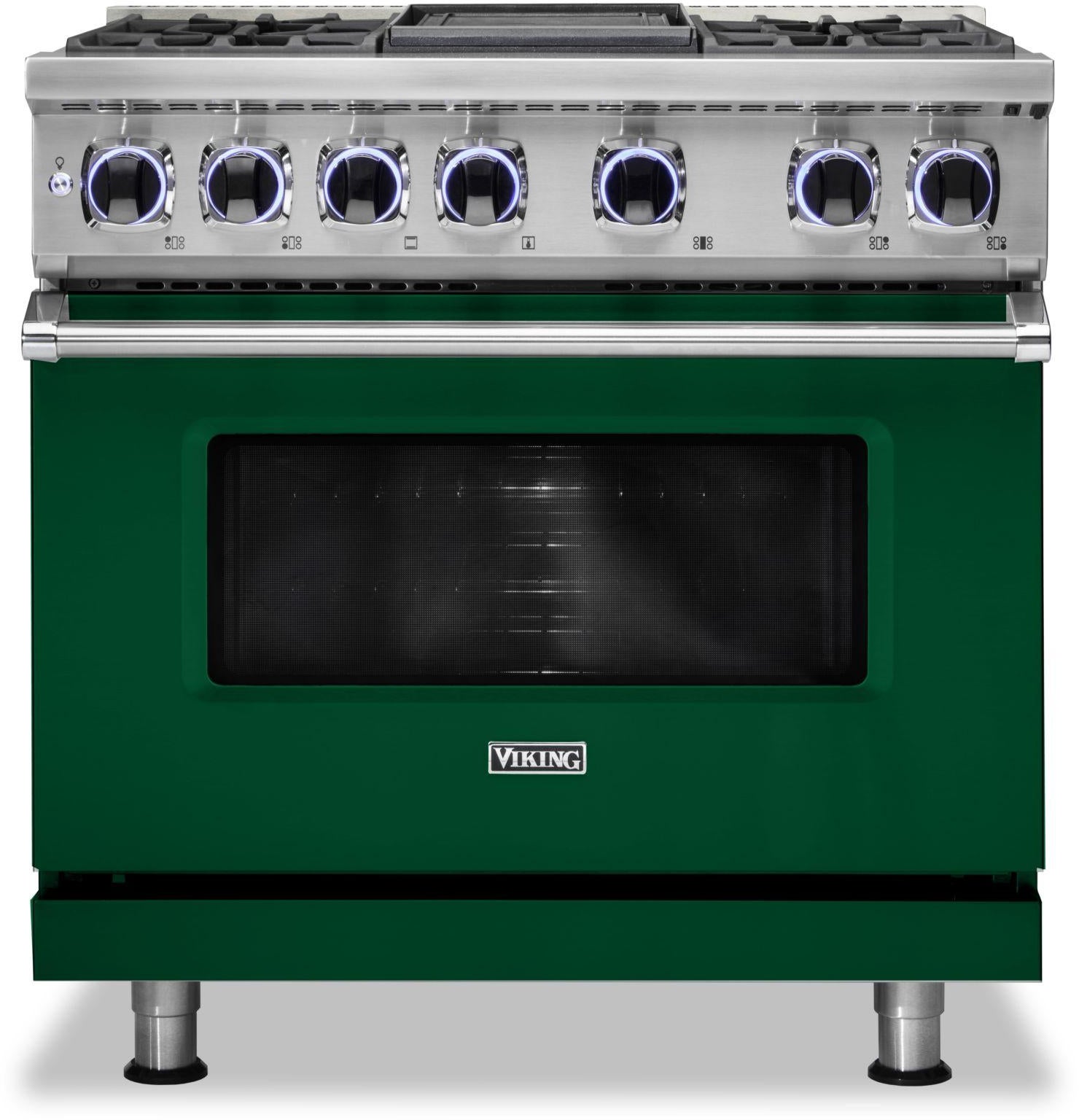 Viking VDR73624GCB 36 Inch Freestanding Dual Fuel Range Cobalt