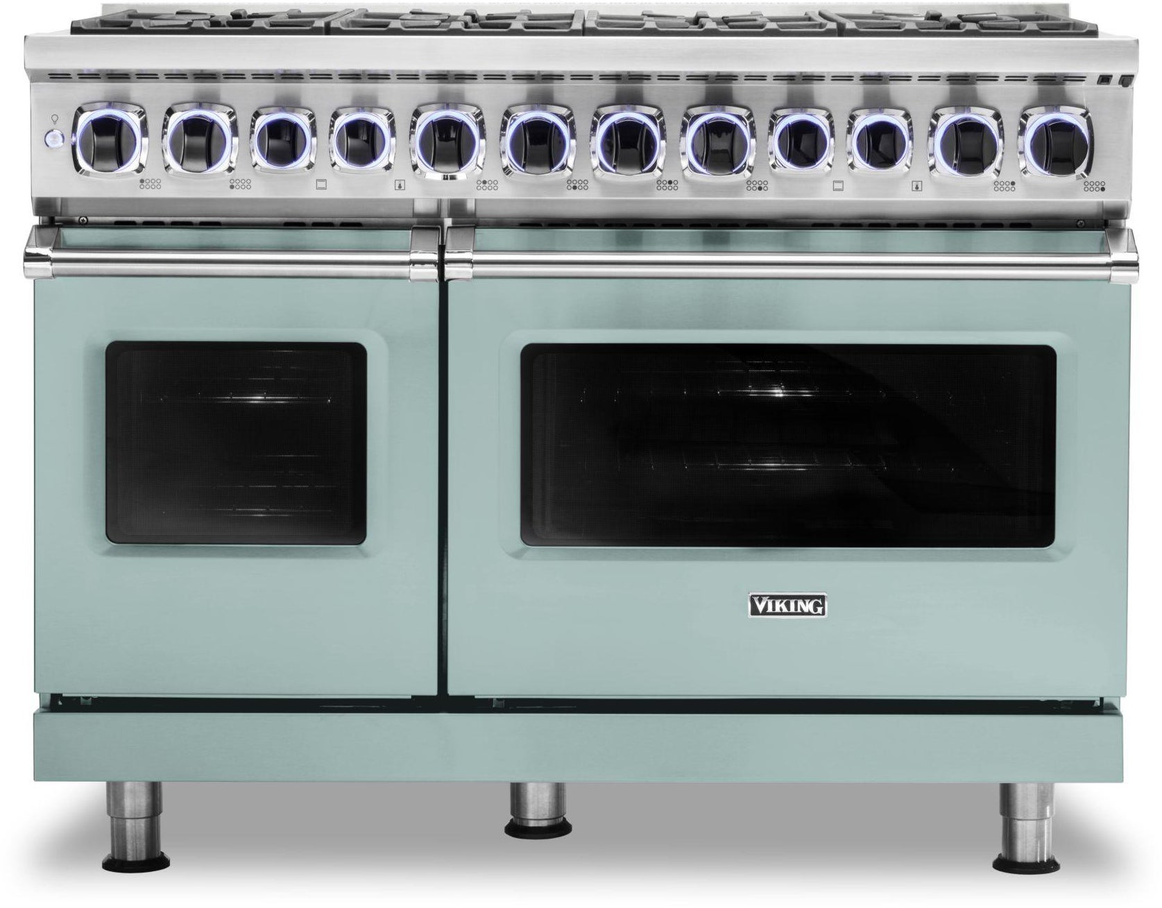 Viking VDR74828BSP 48 Inch Freestanding Professional Dual Fuel Range ...