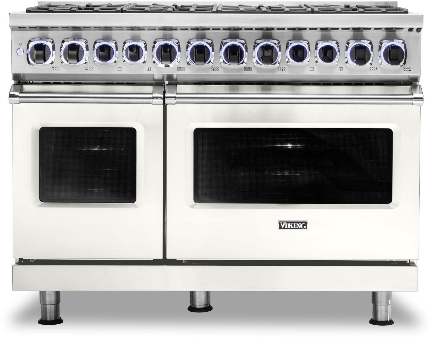 レンシレンジ山田７００ワット Viking VDR74828BSS 48 Inch Freestanding Professional Dual Fuel