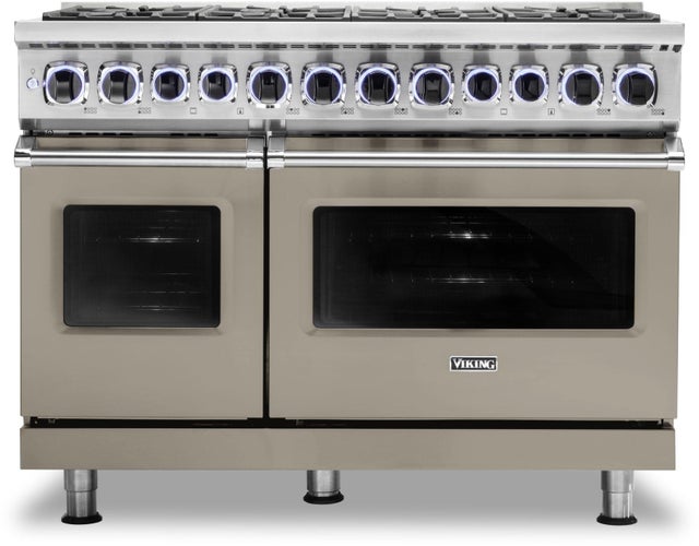 Viking VDR74828BNA 48 Inch Freestanding Professional Dual Fuel Range ...