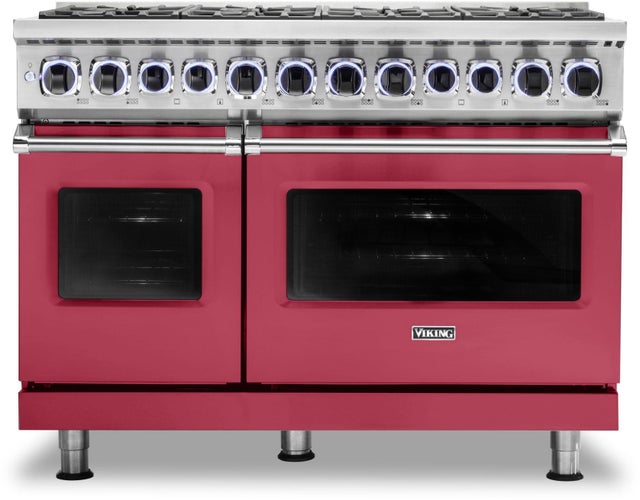 Viking VDR74828BVA 48 Inch Freestanding Professional Dual Fuel Range ...