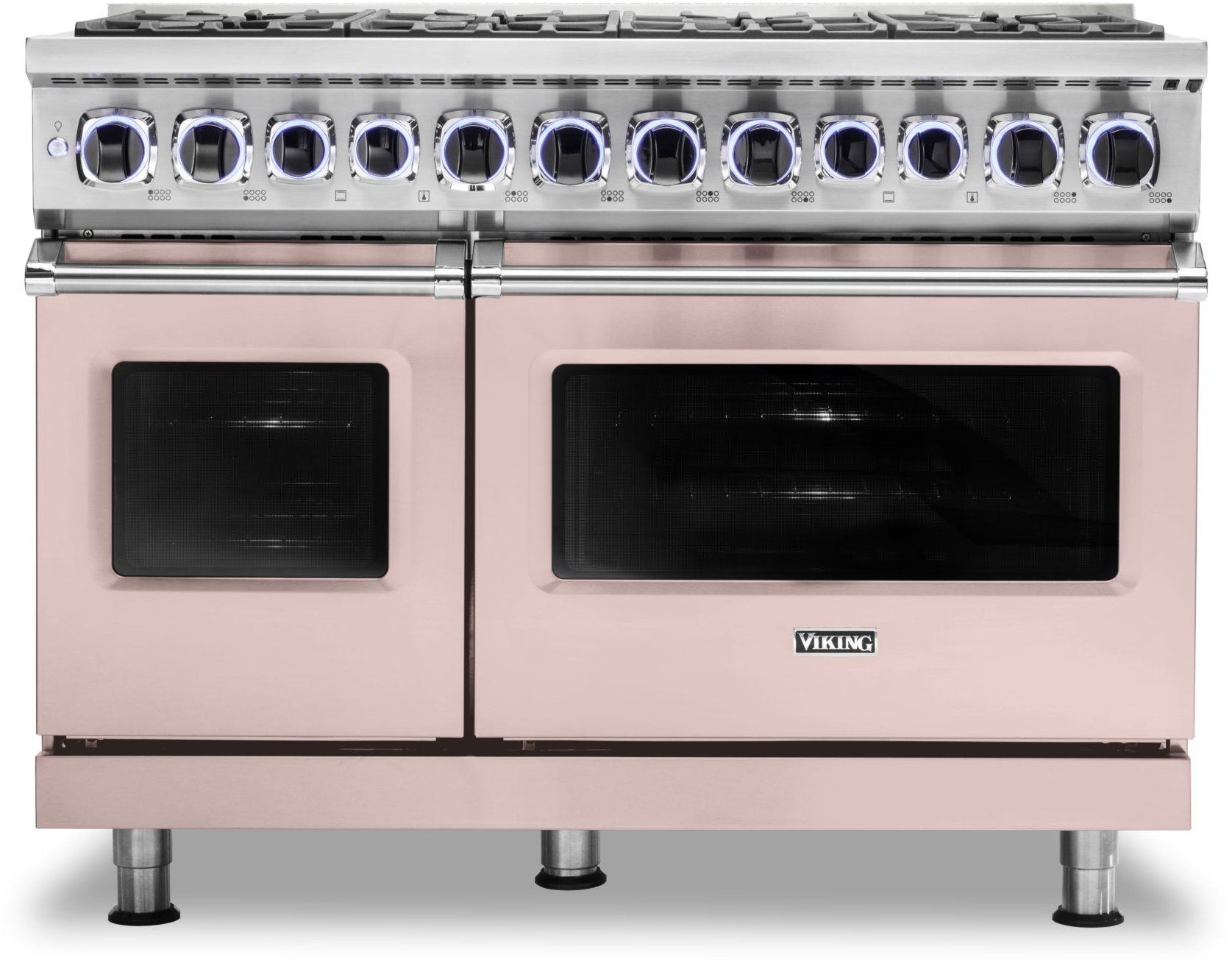 Viking VDR74828BBHLP 48 Inch Freestanding Professional Dual Fuel Range ...