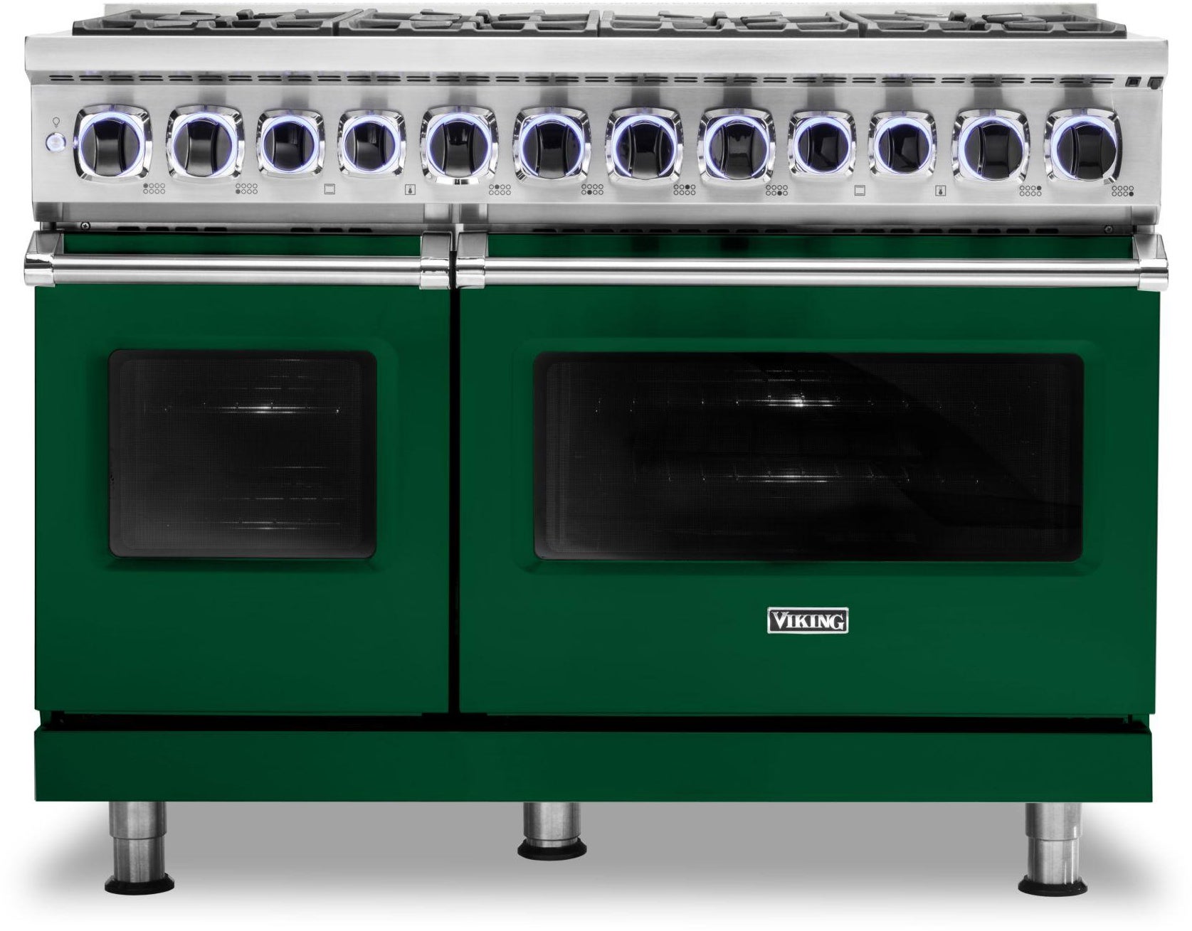 Viking VDR74828BIVLP 48 Inch Freestanding Professional Dual Fuel Range ...