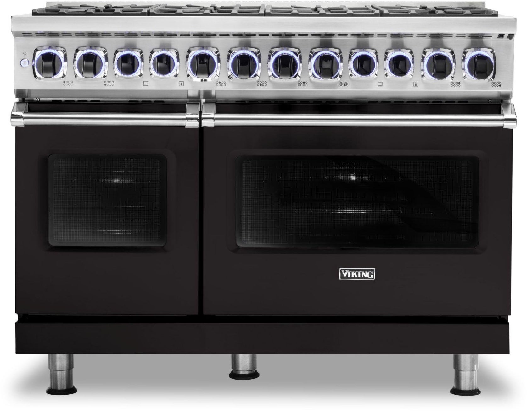 Viking VDR74828BONLP 48 Inch Freestanding Professional Dual Fuel Range ...