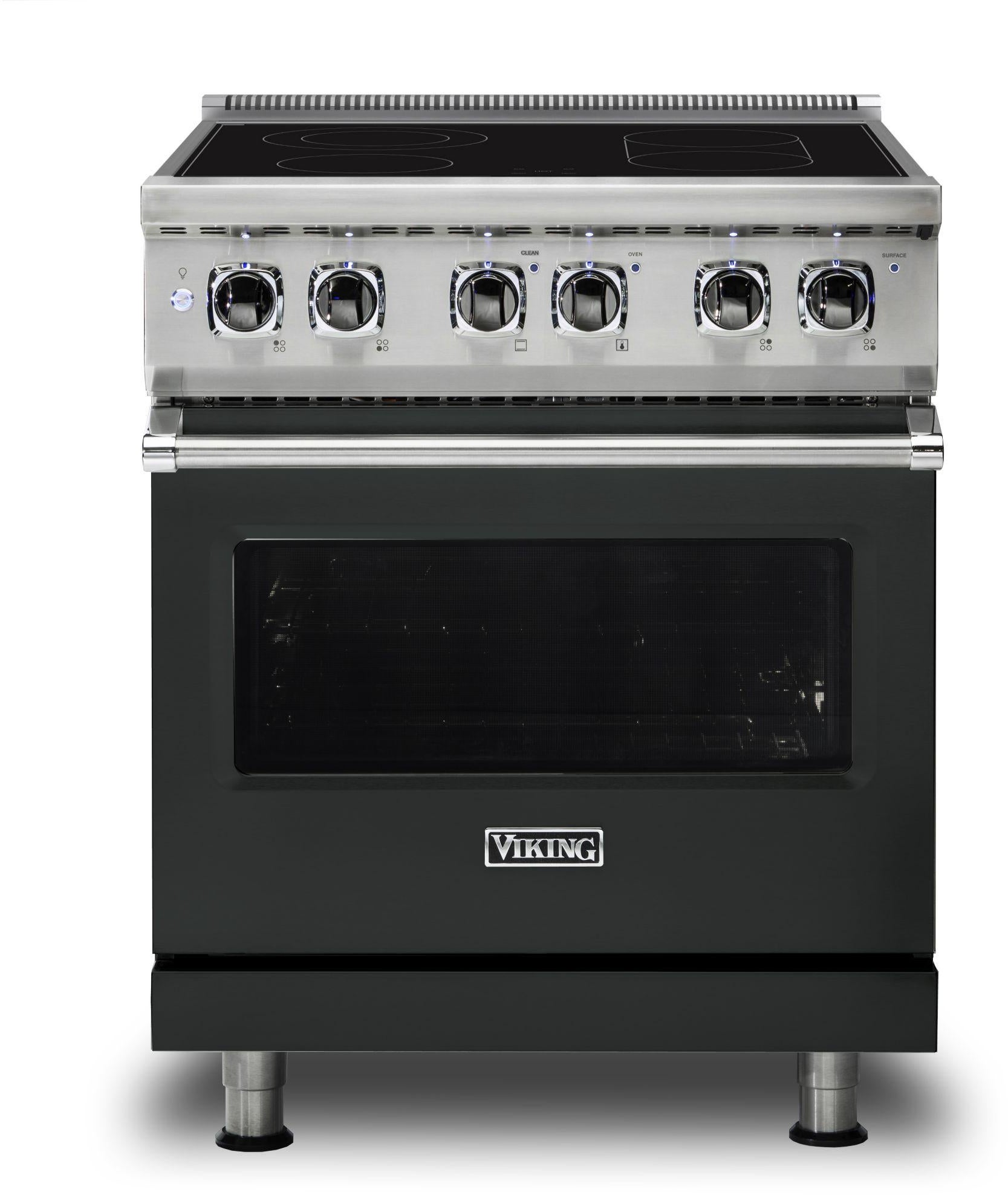 Viking VER53014BAN 30 Inch Freestanding Electric Range with 4 Surface...