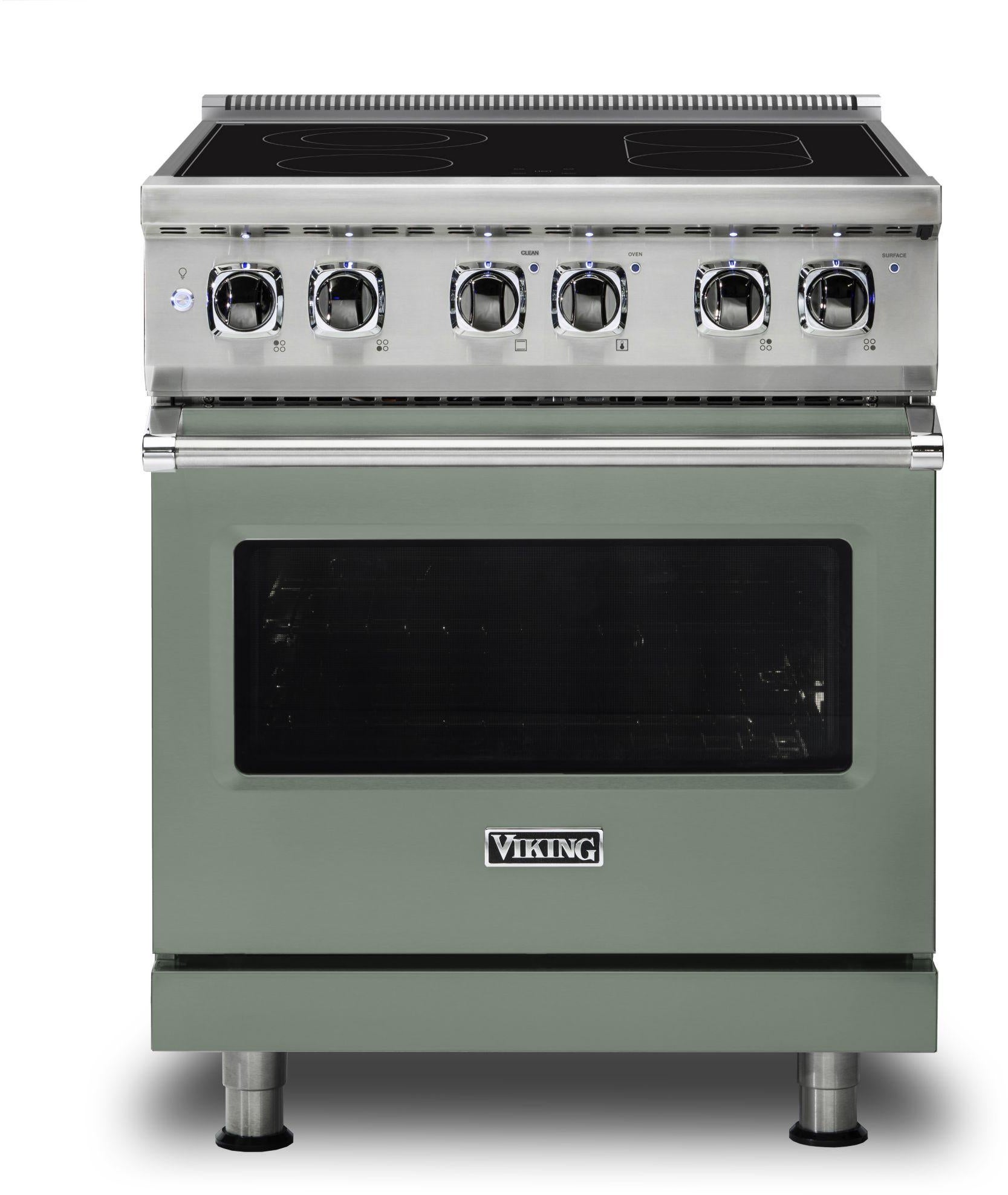 Viking VER53014BEU 30 Inch Freestanding Electric Range with 4 Surface...