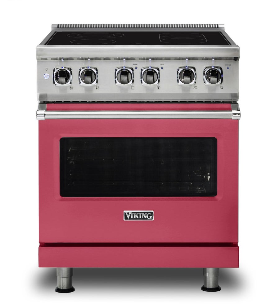 Viking VER53014BVA 30 Inch Freestanding Electric Range with 4 Surface...