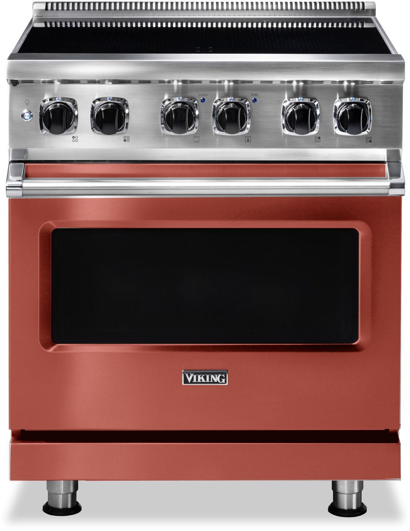 Viking VIR53024BSC 30 Inch Wide 24 Inch D. Induction Self Clean Range...