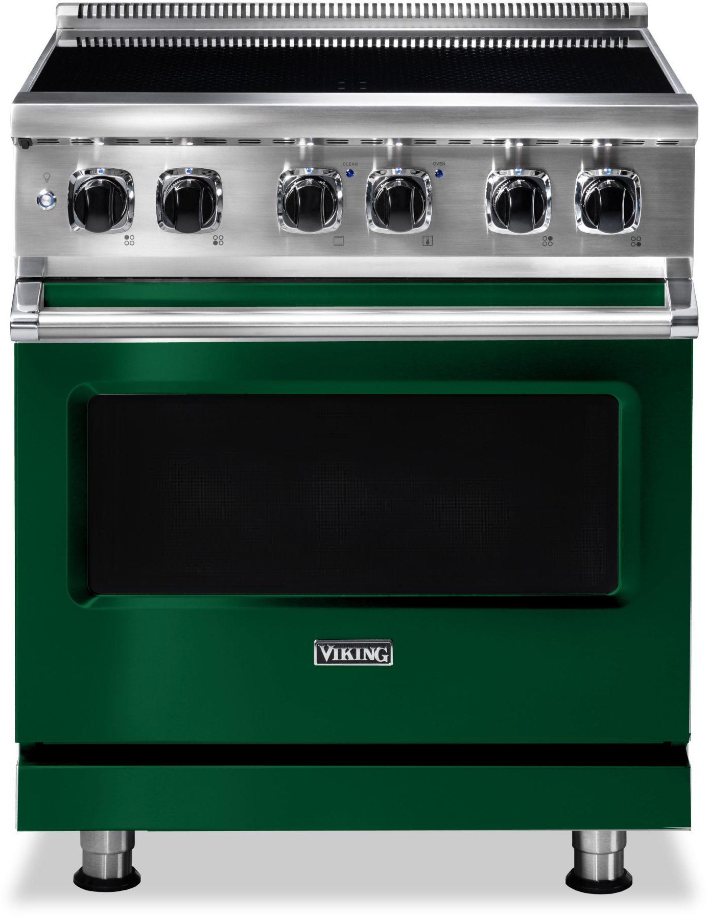 Viking VIR53024BIV 30 Inch Wide 24 Inch D. Induction Self Clean Range...