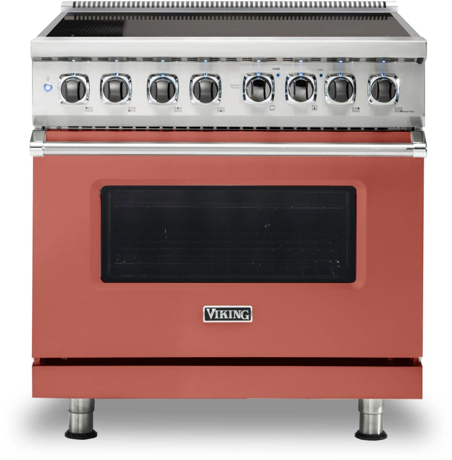 Viking VIR53626BSC 36 Inch Induction Self-Clean Range With 6 Burners:...