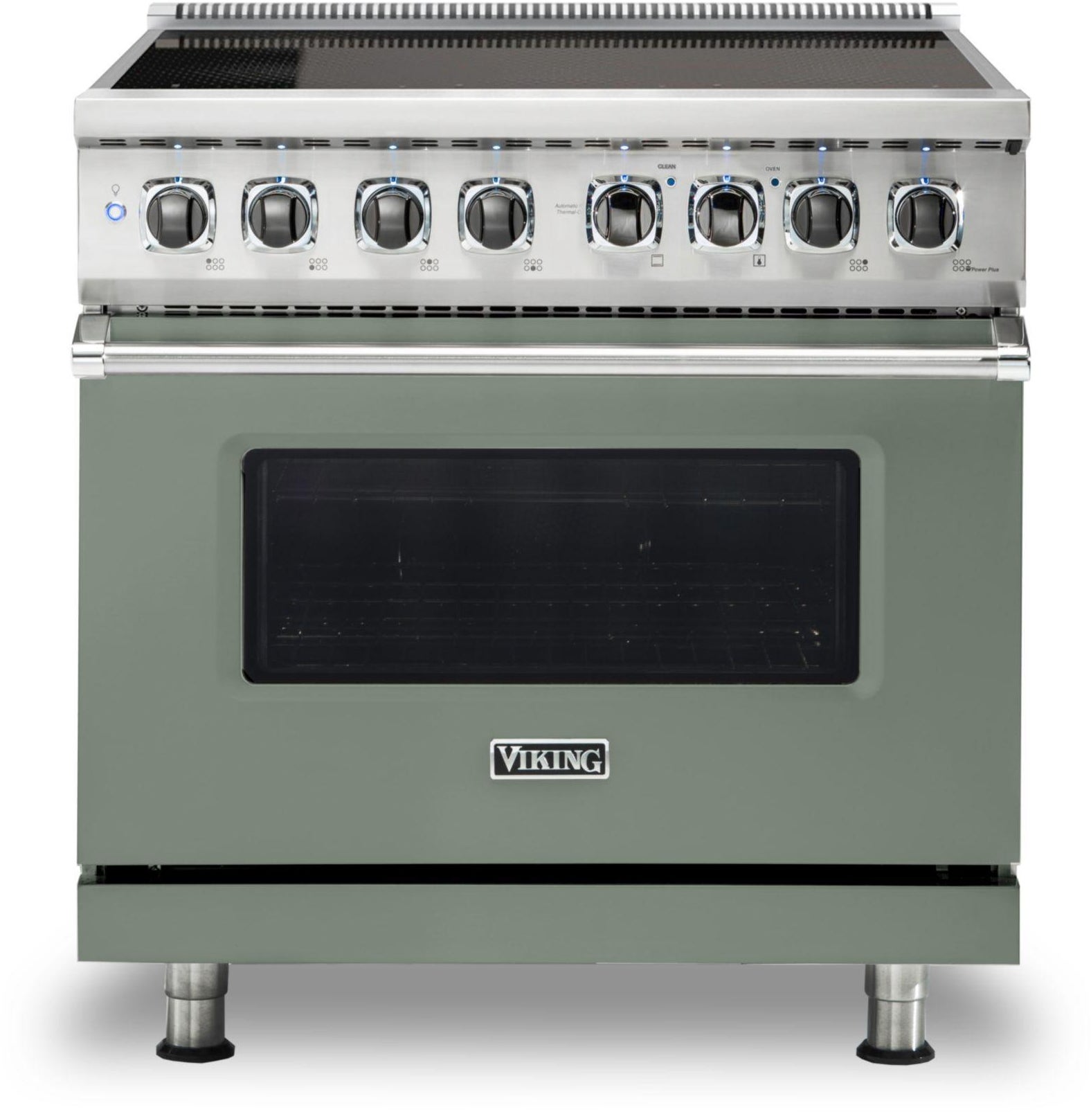 Viking VIR53626BEU 36 Inch Induction Self-Clean Range With 6 Burners:...