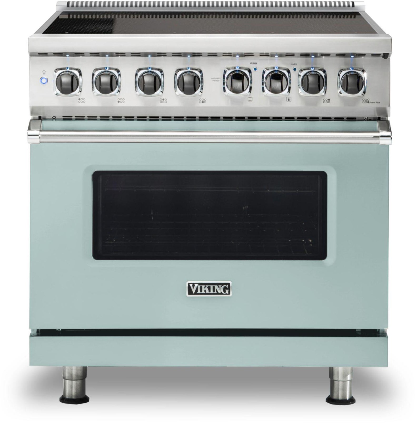 Viking VIR53626BSP 36 Inch Induction Self-Clean Range With 6 Burners:...