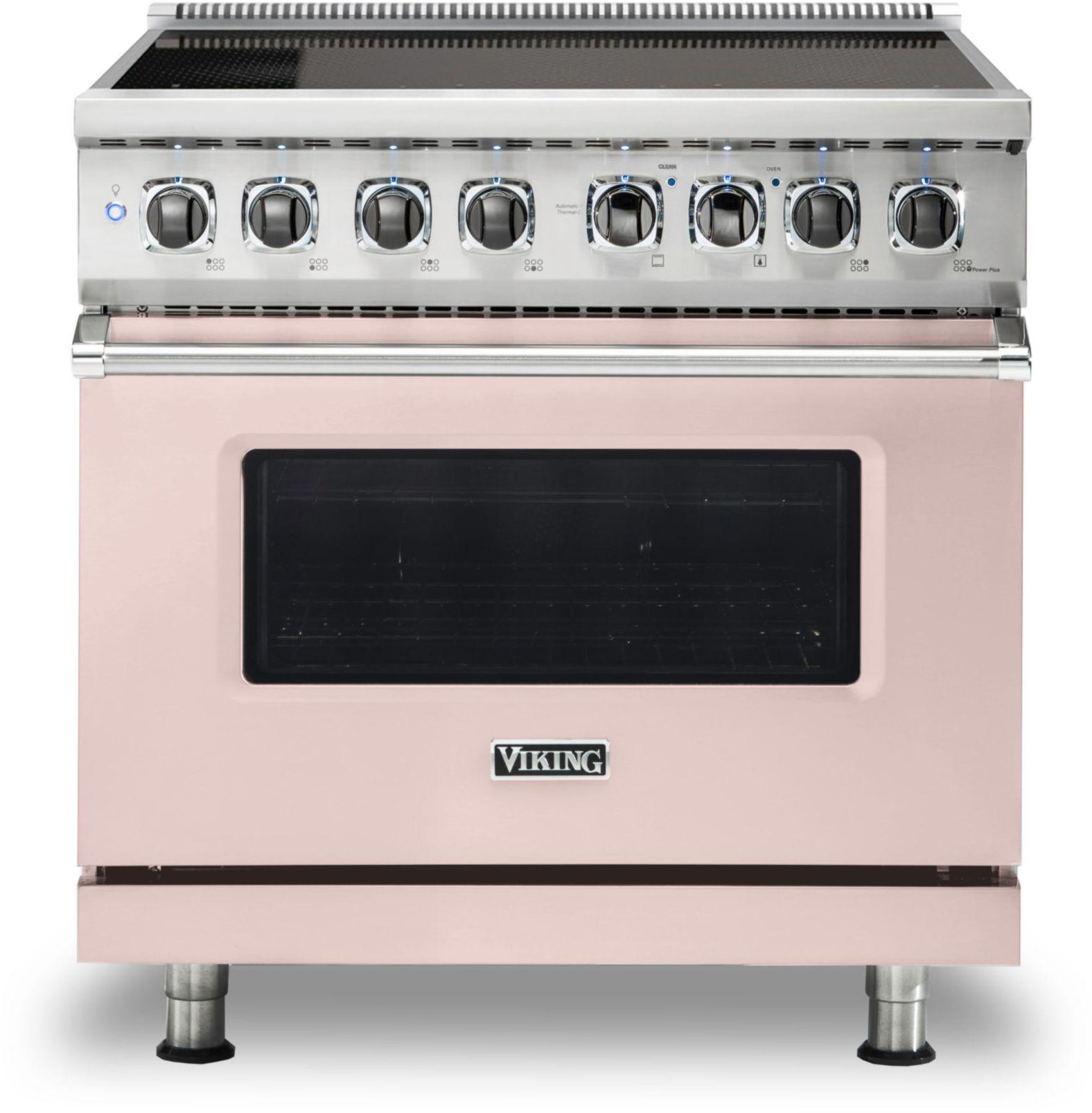 Viking VIR53626BBH 36 Inch Induction Self-Clean Range With 6 Burners:...