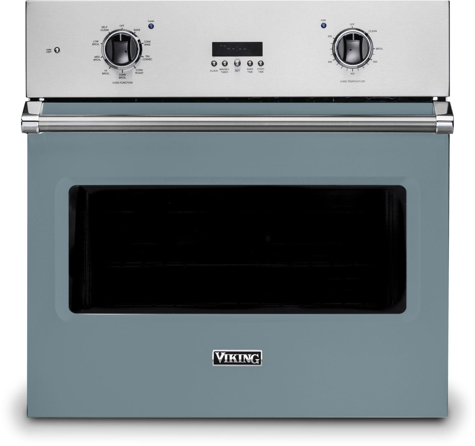 Viking VSOE130NS 30 Inch Single Wall Oven with TruGlide Oven Racks:...