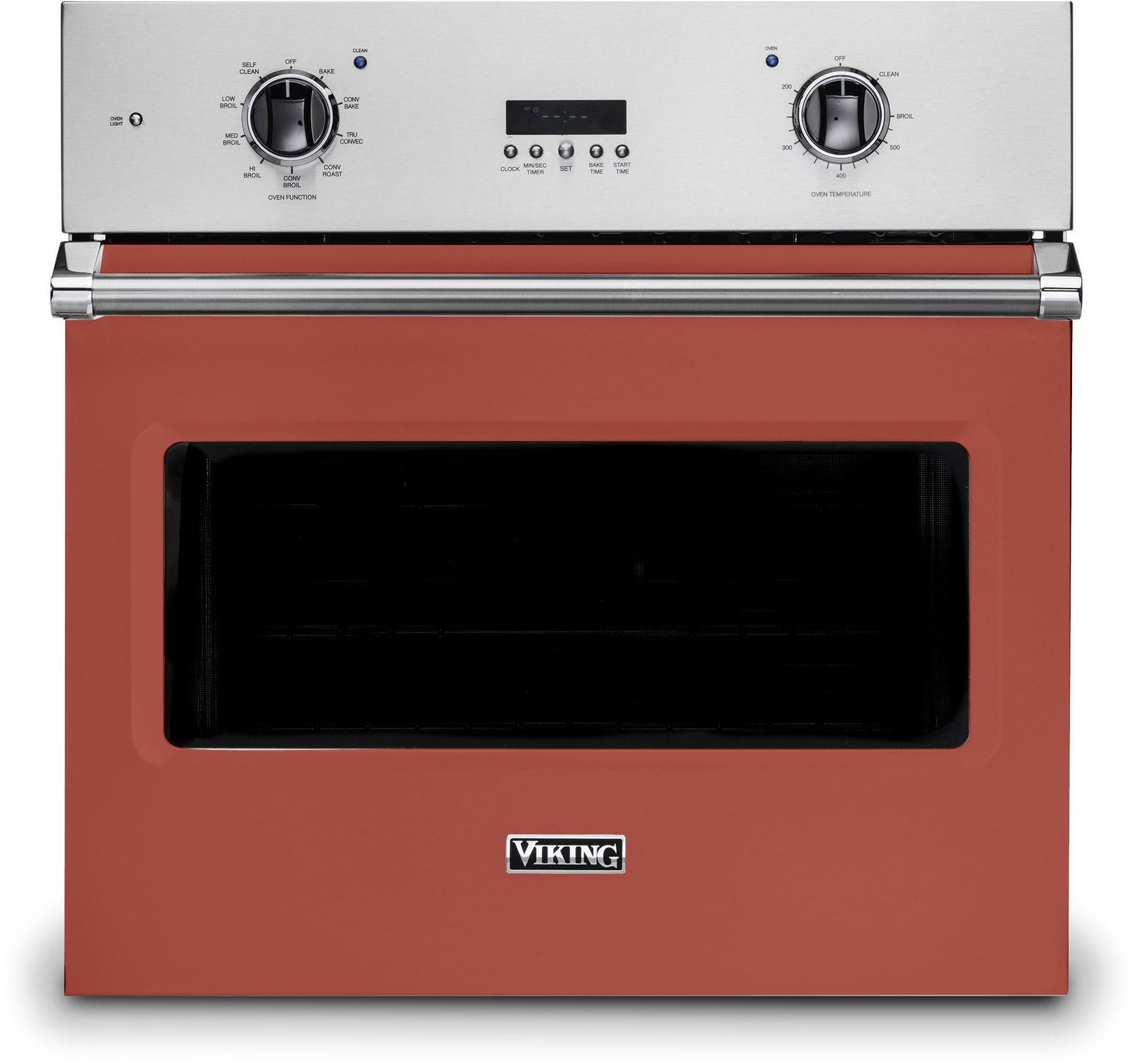 Viking VSOE130SC 30 Inch Single Wall Oven with TruGlide Oven Racks:...