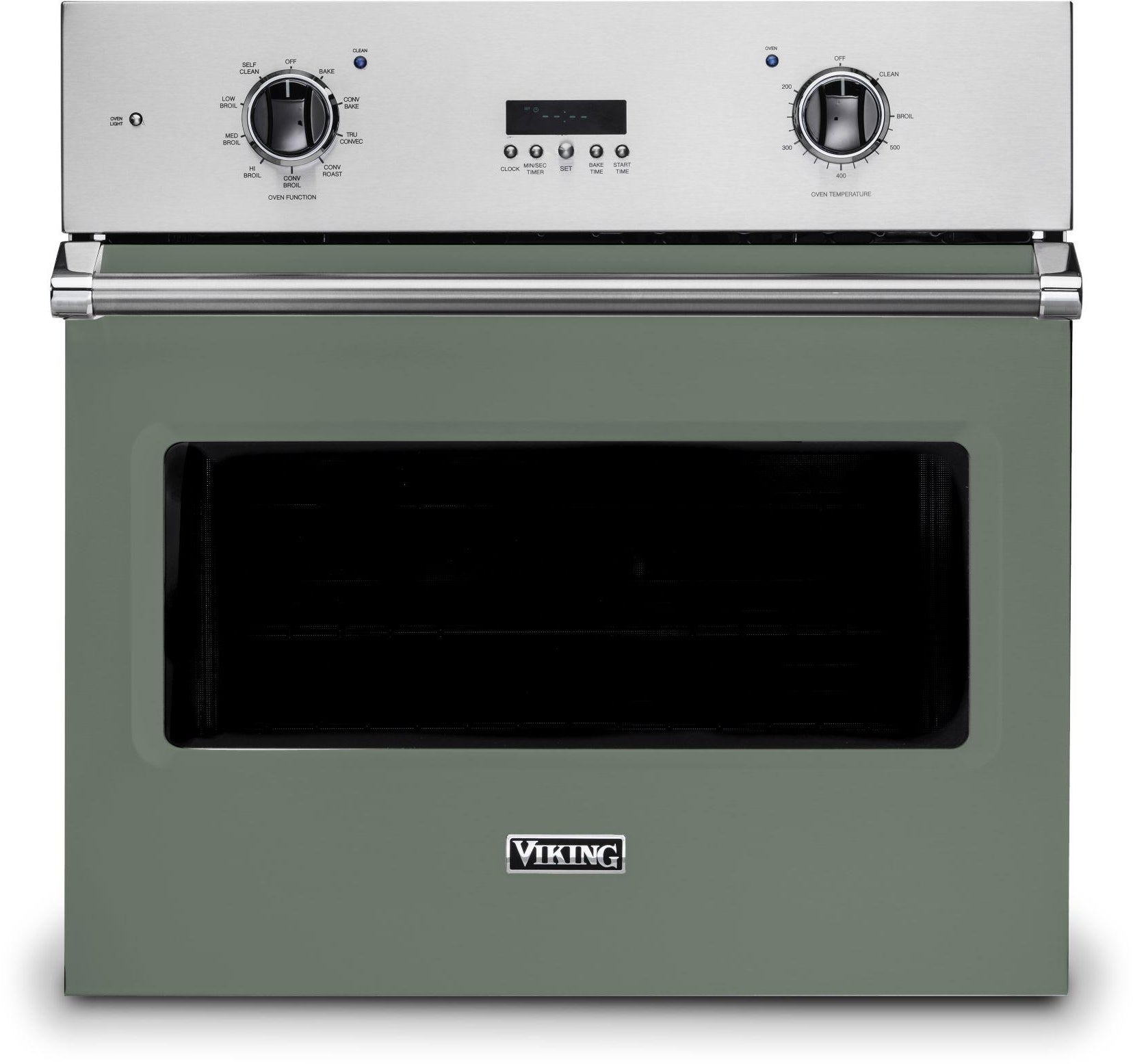 Viking VSOE130EU 30 Inch Single Wall Oven with TruGlide Oven Racks:...