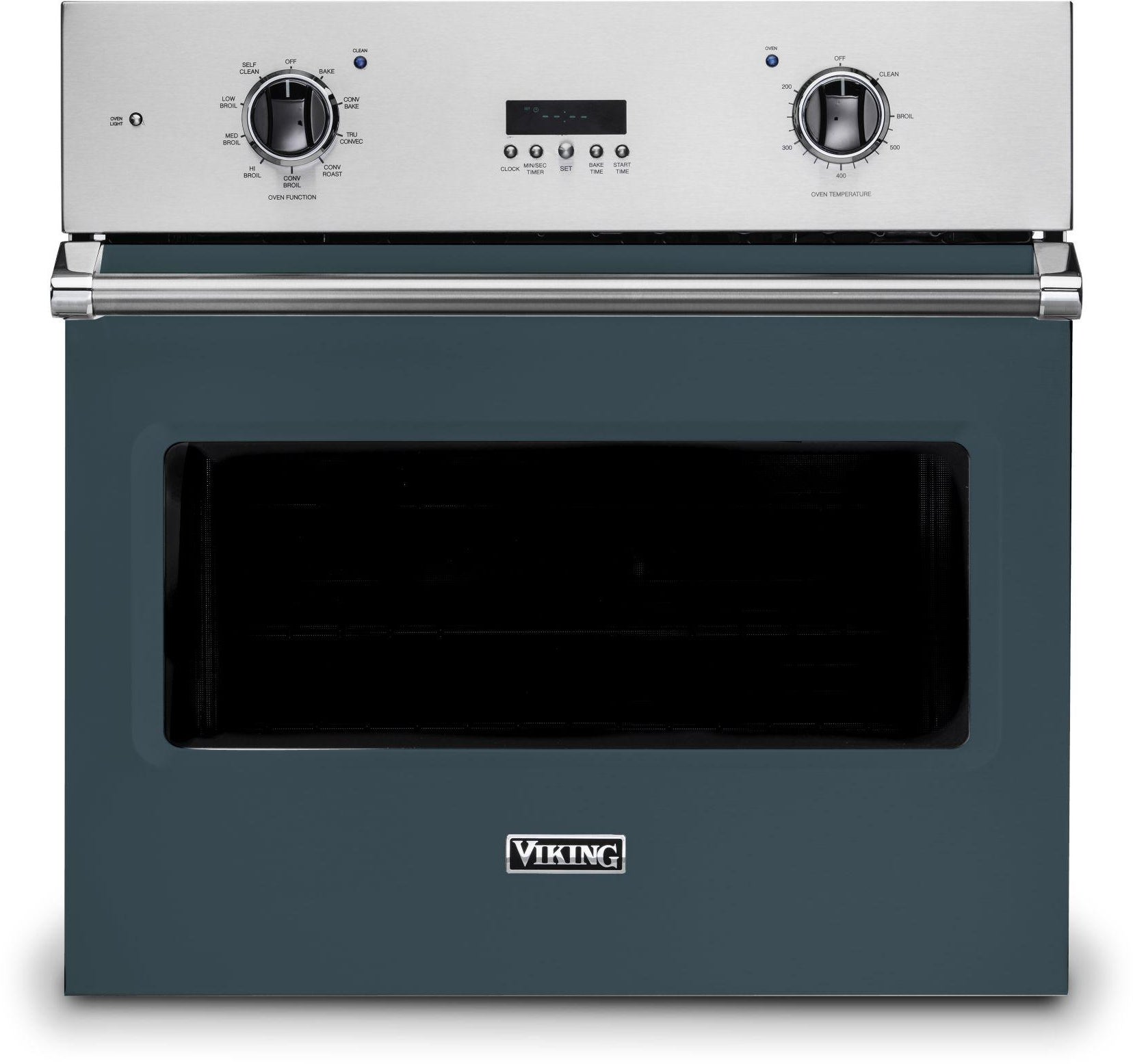 Viking VSOE130SQ 30 Inch Single Wall Oven with TruGlide Oven Racks:...