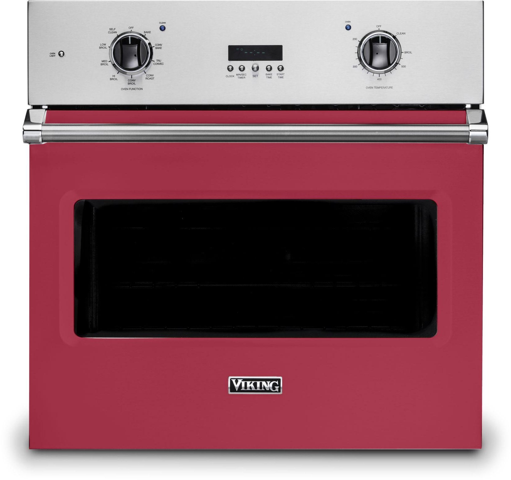 Viking VSOE130VA 30 Inch Single Wall Oven with TruGlide Oven Racks:...