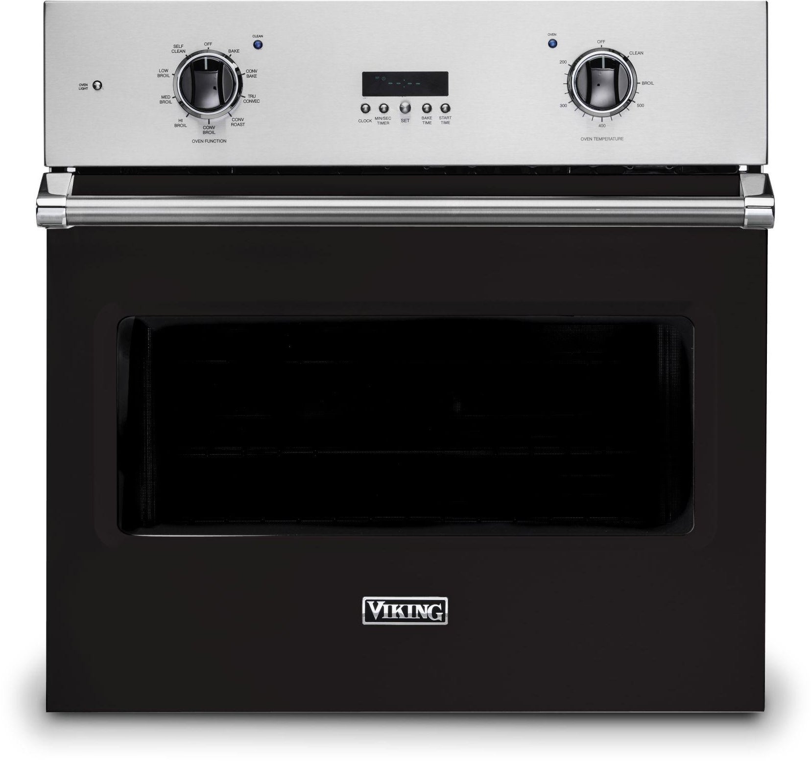 Viking VSOE130ON 30 Inch Single Wall Oven with TruGlide Oven Racks:...