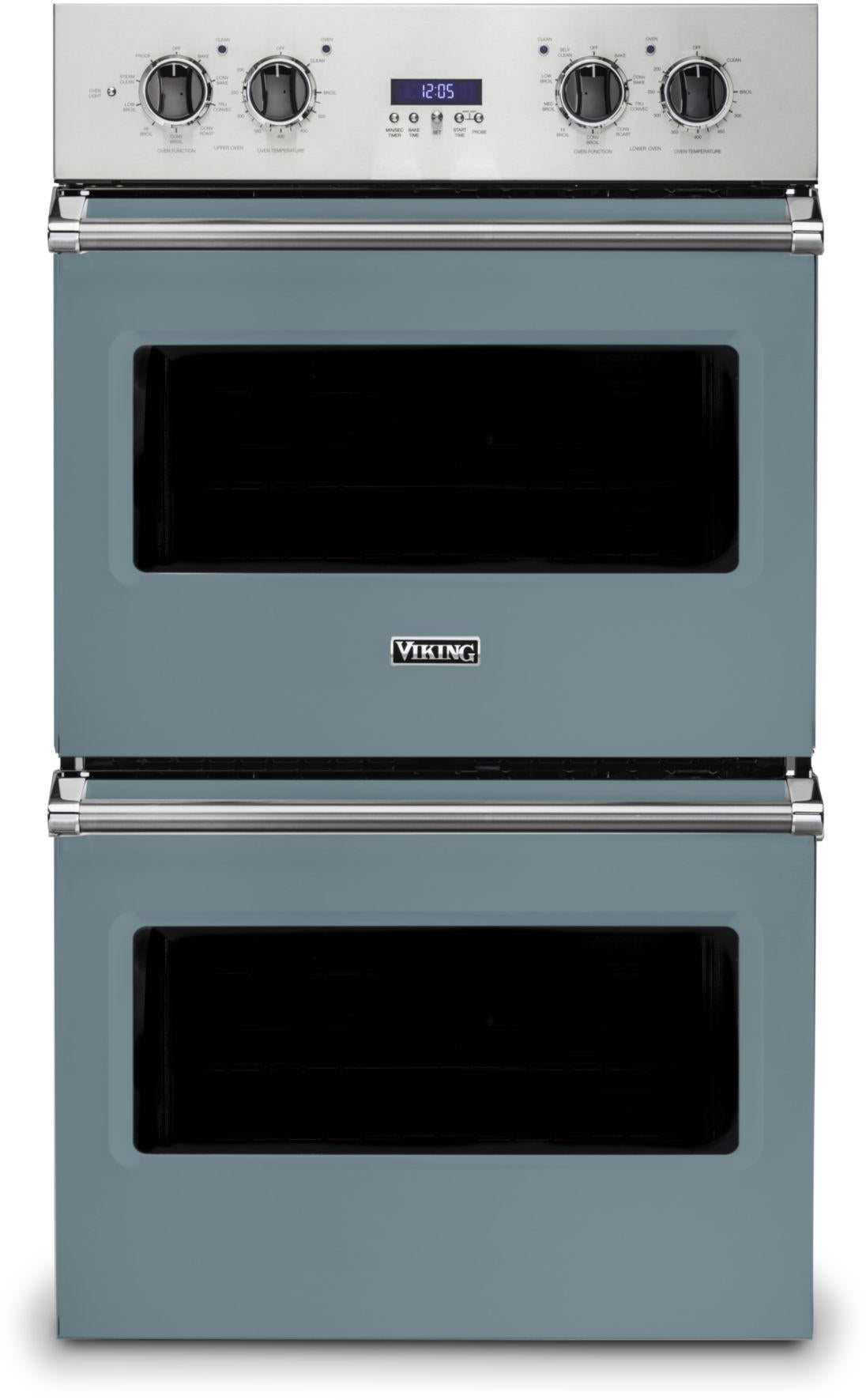 Viking VDOE130NS 30 Inch Built-In Electric Double Wall Oven with Co...